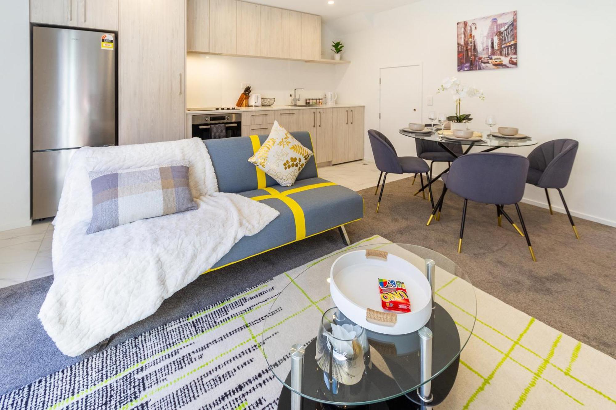 Central Escape On Cashel Street 2 Bed 2 Bath Christchurch Exterior foto